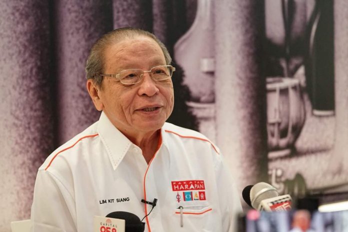 DAP stalwart Lim Kit Siang
