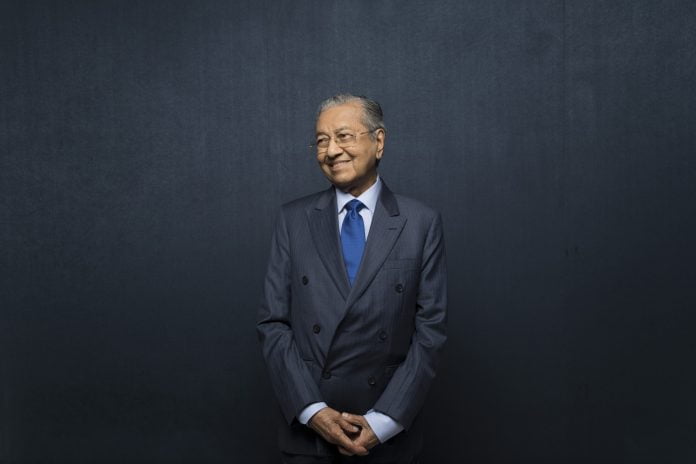 Mahathir Mohamad. Photographer: Brent Lewin/Bloomberg