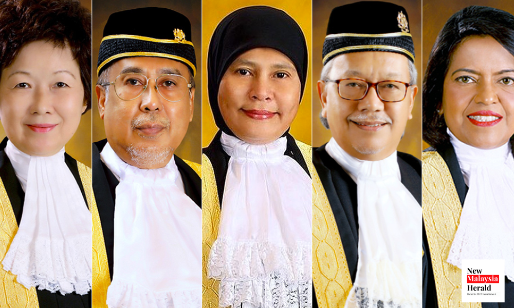 Ex-Chief Justice Abdul Hamid Mohamad, in his take on Pardon, questions the eligibility of the 5-Person Panel that presided over the Federal Court Appeal on the RM42m SRC International case. - NMH filepic