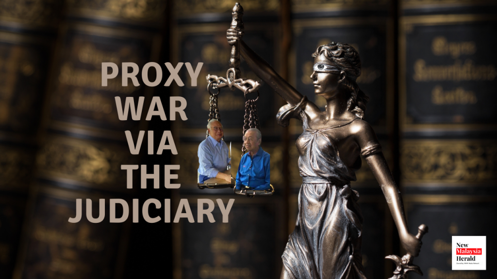 What has happened looks like a proxy war via the judiciary. - NMH graphics